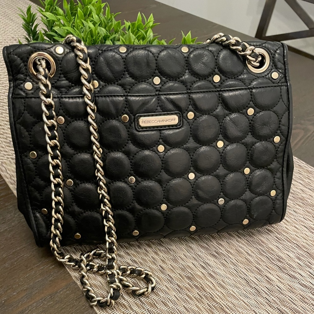 Rebecc mink off crossbody purse